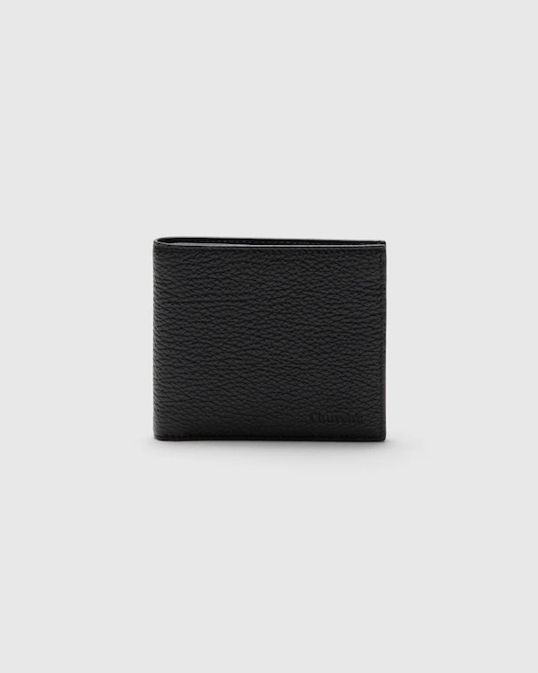 Brieftasche mit Reh-Muster aus Kalbsleder