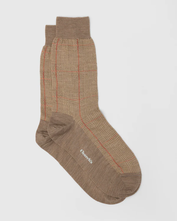 Prince-of-Wales-Woll-Socken Prince-of-Wales-Woll-Socken