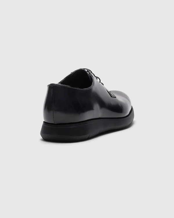 Redruth Roadrunner Polierter Fumé-Leder-Derby