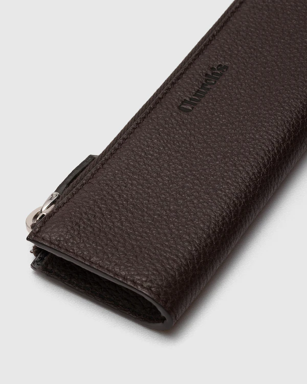 Pouch mit Reh-Muster aus Kalbsleder für Stifte