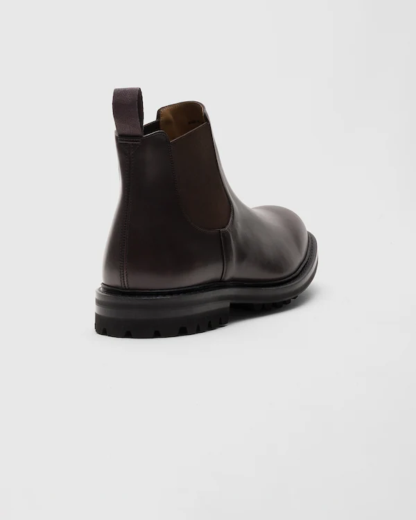 Mc Carthy Fumé gebürstetes Leder Chelsea-Stiefel
