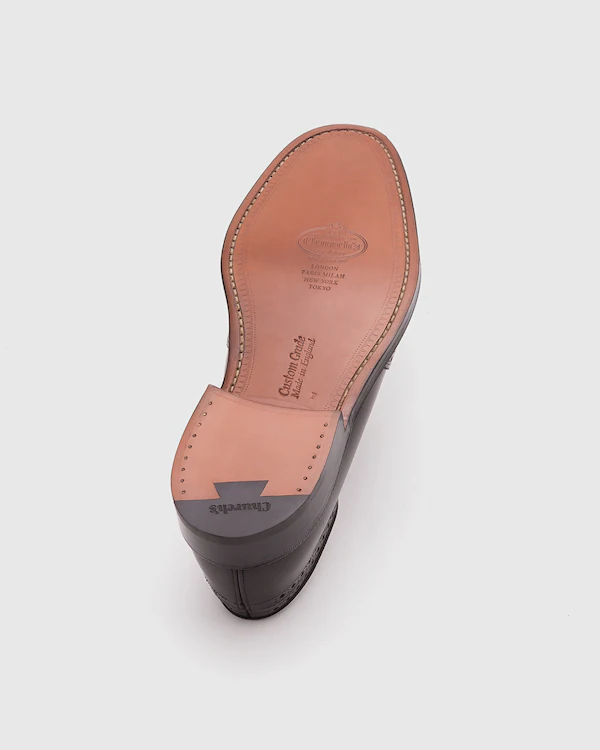 Grafton 173 polierter Binder Derby Brogue