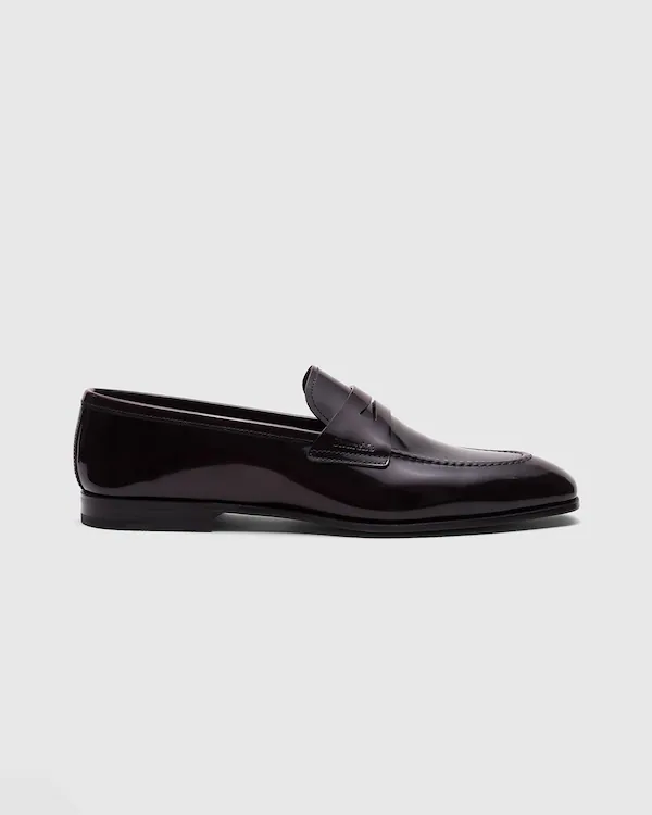 Maesteg Polierter Fumé Loafer
