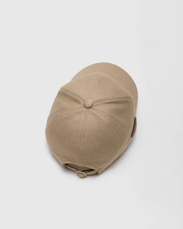 Cap aus Baumwolldrill Baseballcap