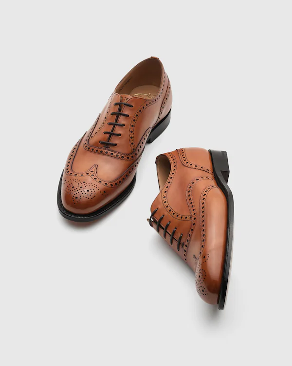 Chetwynd gebleichtes Kalbsleder Oxford Brogue
