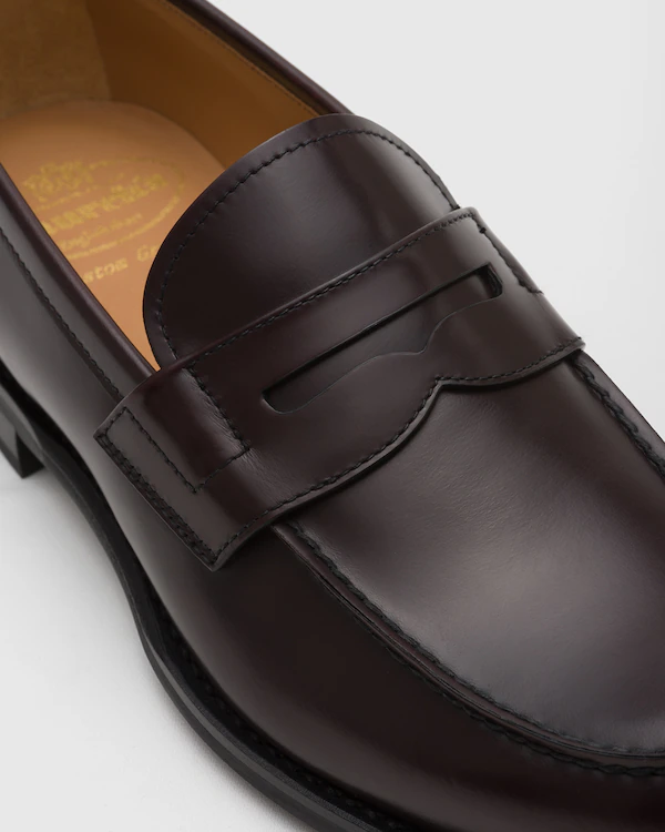 Gateshead Leder-Laufschuh aus glänzendem Kalbsleder