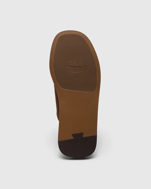 Oriyah Wildleder-Kreuzsandalen
