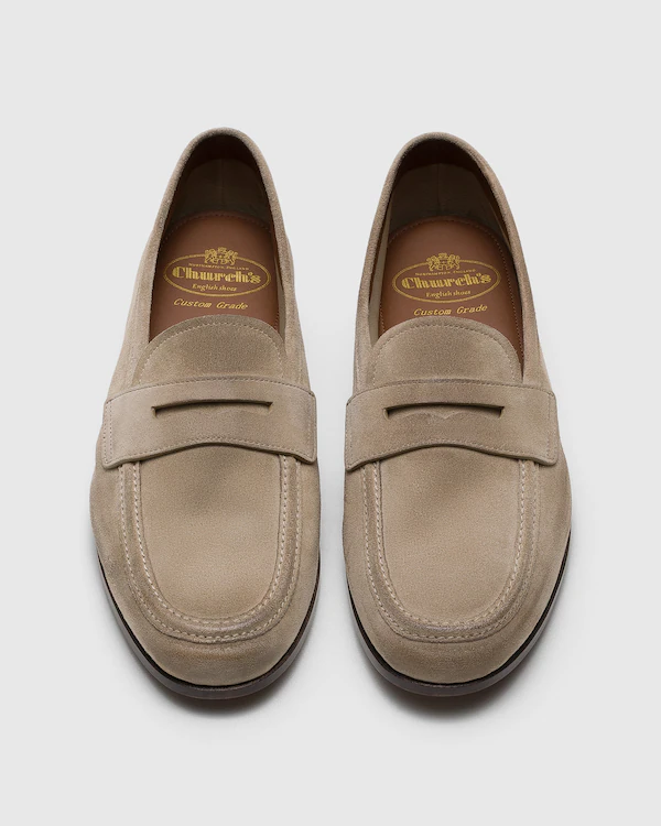 Roter Suede Loafer