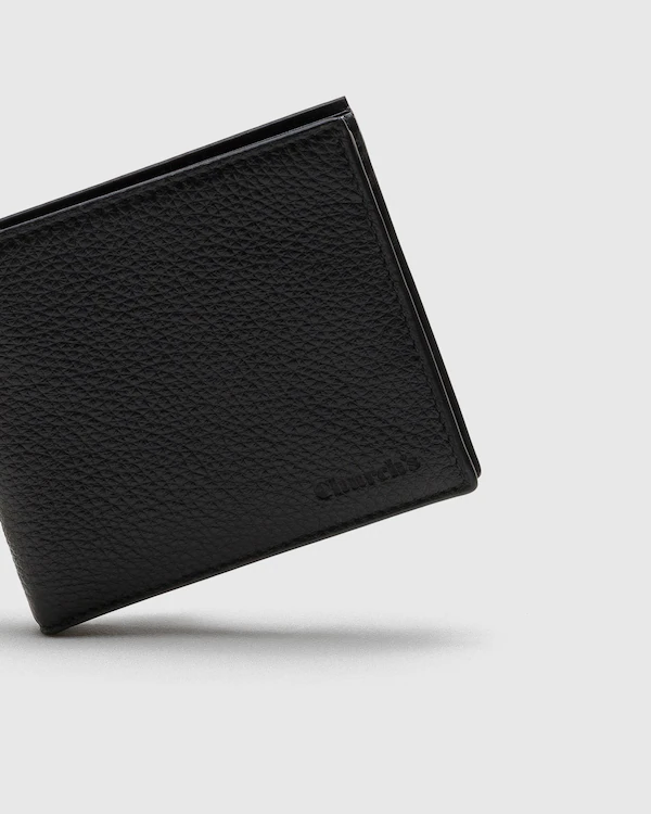 Brieftasche Münzgeldbörse Reh-Muster Kalbsleder-Börse