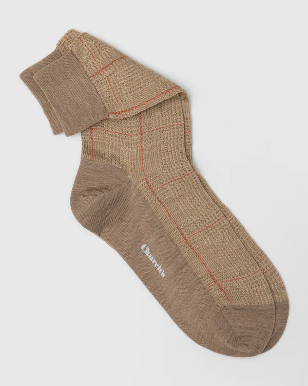 Prince-of-Wales-Woll-Socken Prince-of-Wales-Woll-Socken