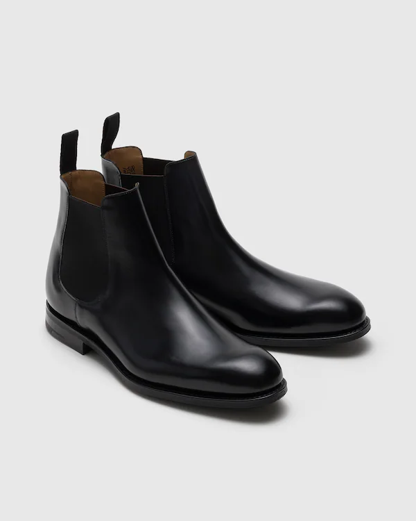 Amberley R 2.0 polierter Fumé-Leder-Chelsea-Stiefel