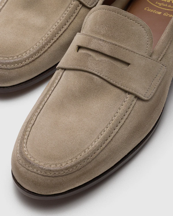 Roter Suede Loafer