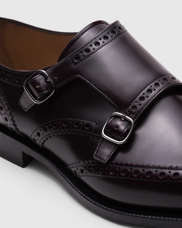 Pitchford Polierter Binder Monk Strap Brogue