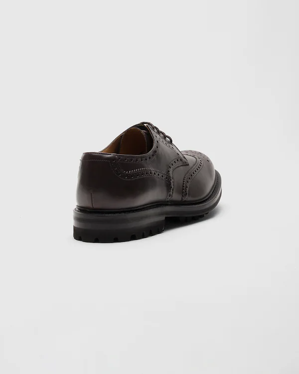 Mc Pherson LW Fumé gebürstetes Leder Derby Brogue