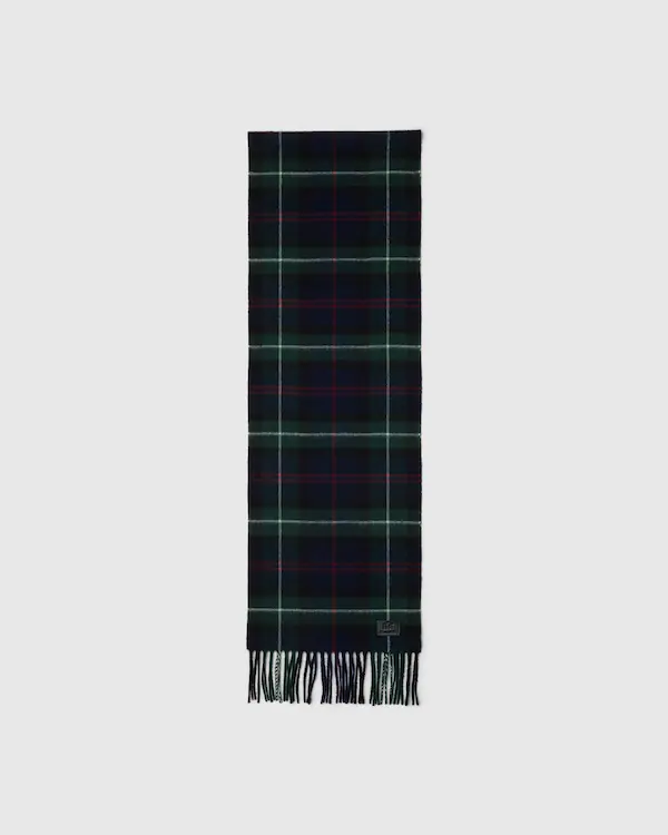 Schal aus Kaschmirwolle mit Tartan-Muster