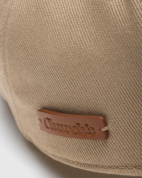 Cap aus Baumwolldrill Baseballcap